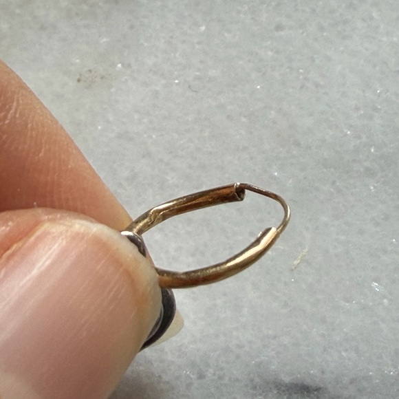 LAGOS Gold and Sterling Silver Hoop Earrings - Picture 7 of 8